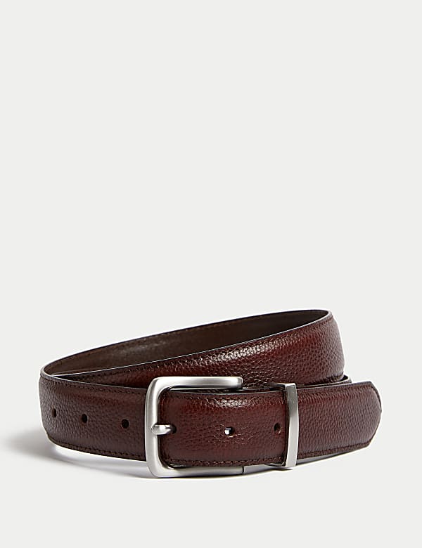 Leather Textured Belt - LU