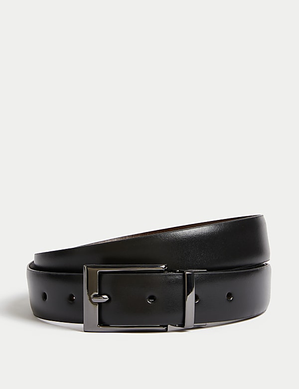 Leather Reversible Belt - US
