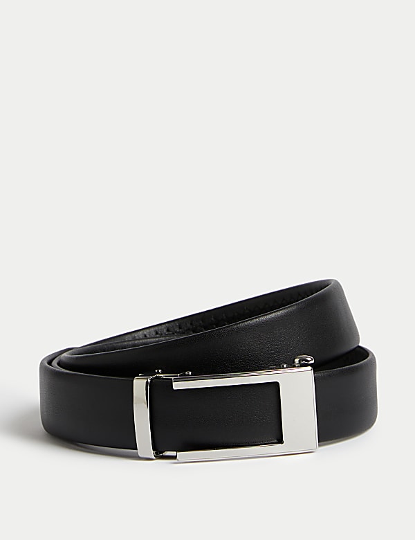 Leather Buckle Belt - US