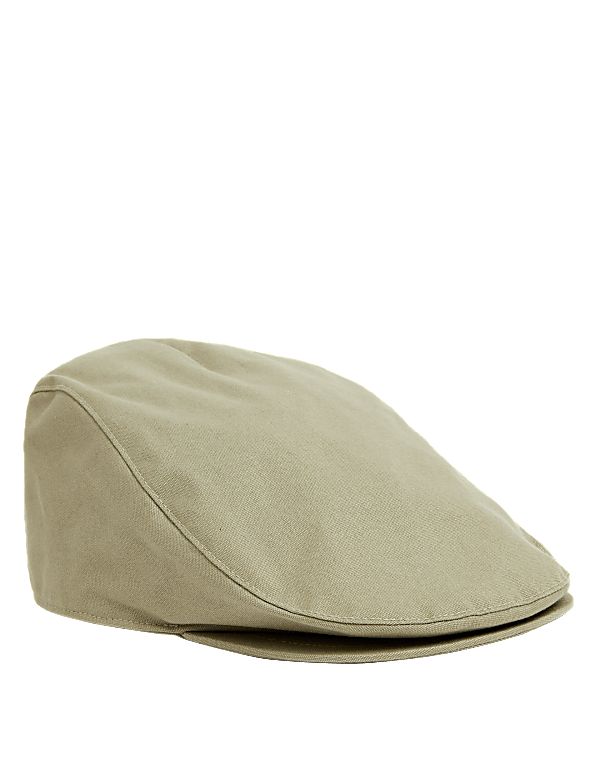 Pure Cotton Flat Cap