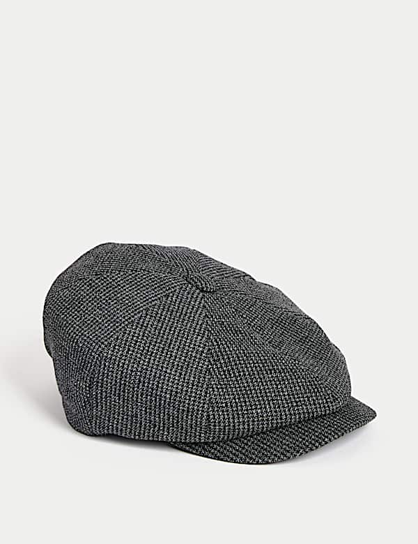 Dogstooth Baker Boy Hat - US