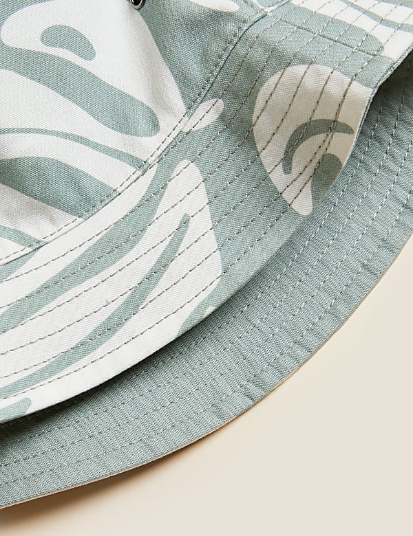 Pure Cotton Reversible Bucket Hat