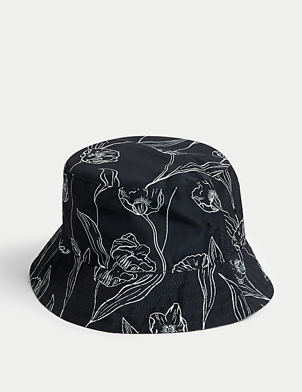 כובע דלי פרחוני עם ™Stormwear - IL
