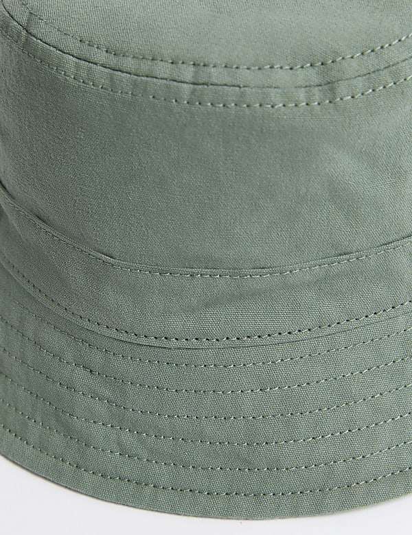 Pure Cotton Reversible Bucket Hat
