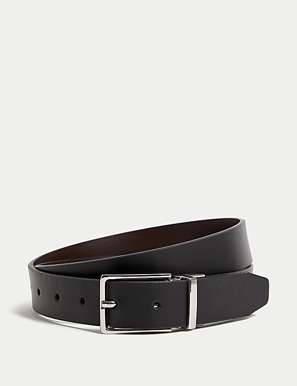 Leather Reversible Belt - TW