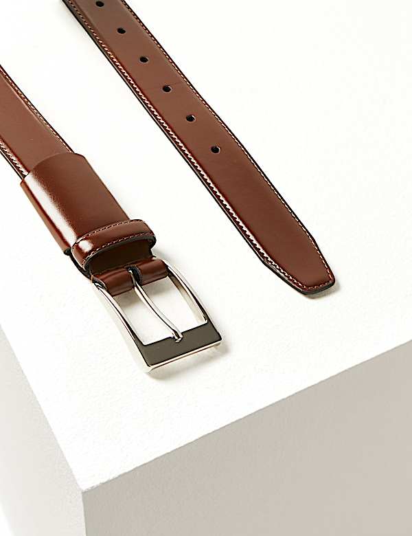 Coated Leather Active Waistband Smart Belt