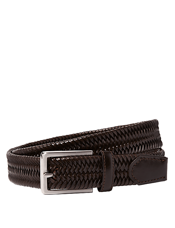 Plaited Leather Belt