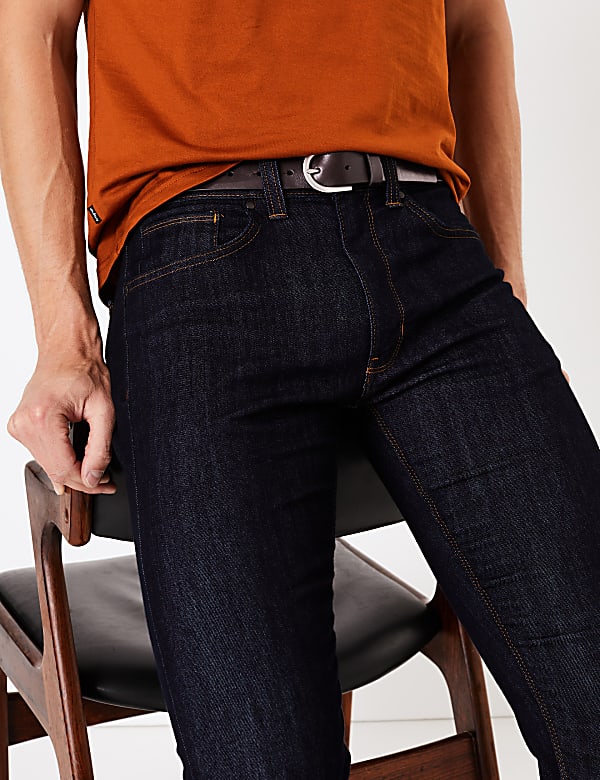 Italian Leather Casual Belt