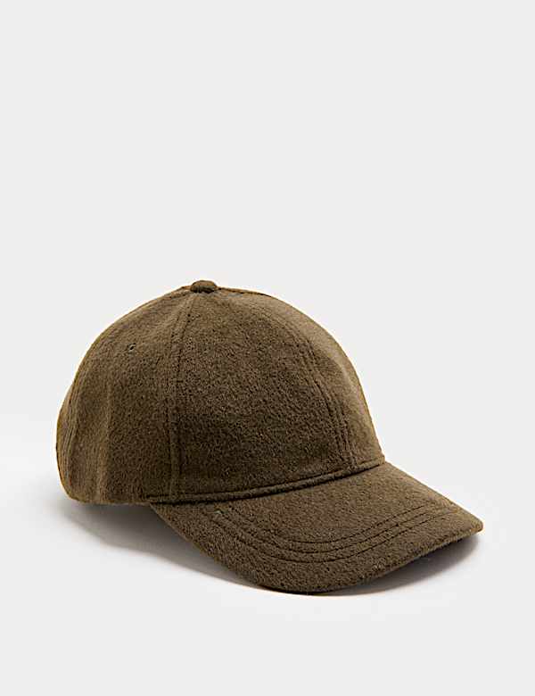 Casquette de baseball en laine mélangée - CH
