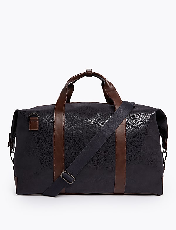 Buy Textured Weekend Bag at Marks Spencer