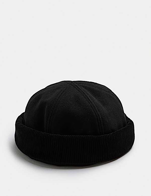 Corduroy Docker Beanie Hat - AU
