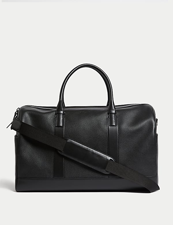 Holdall bag mens leather outlet
