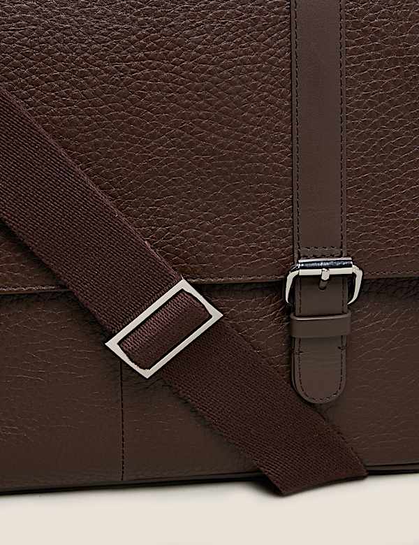 Leather Messenger Bag