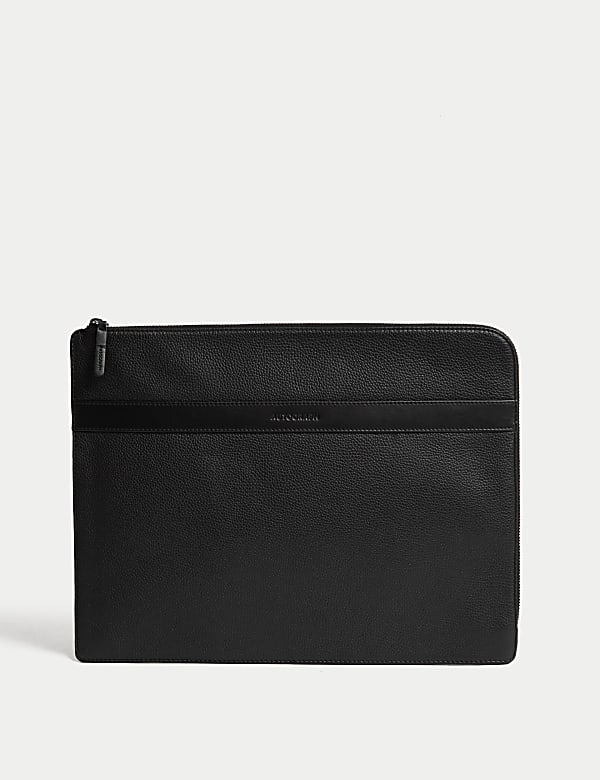 Leather Laptop Pouch - QA