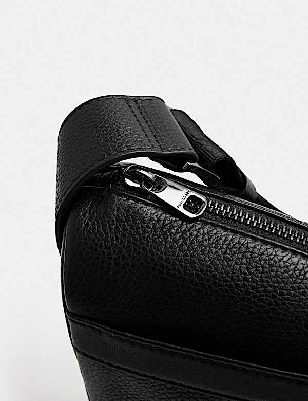 Leather Pebble Grain Cross Body Bag - SE