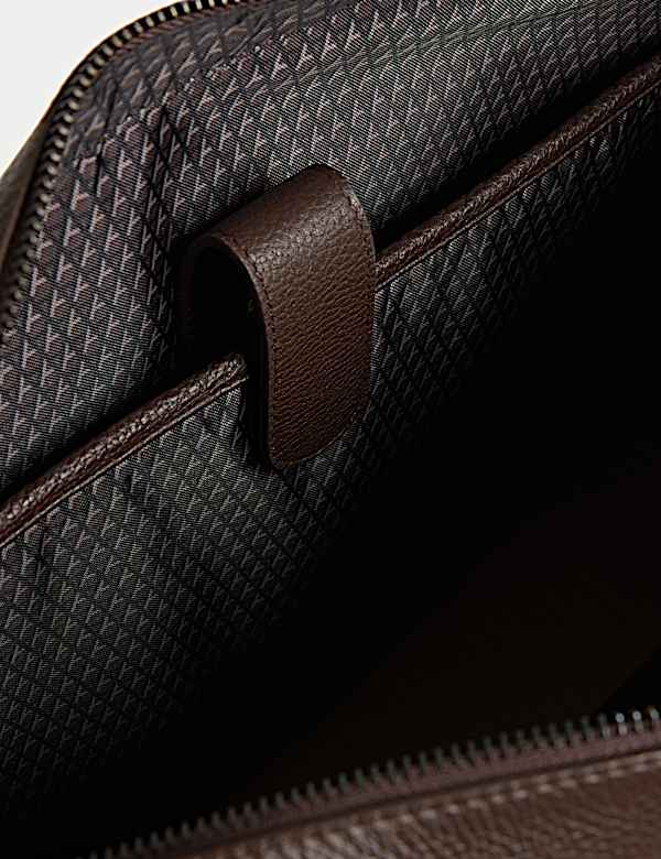 Torba na laptopa ze sk&oacute;ry groszkowanej - PL