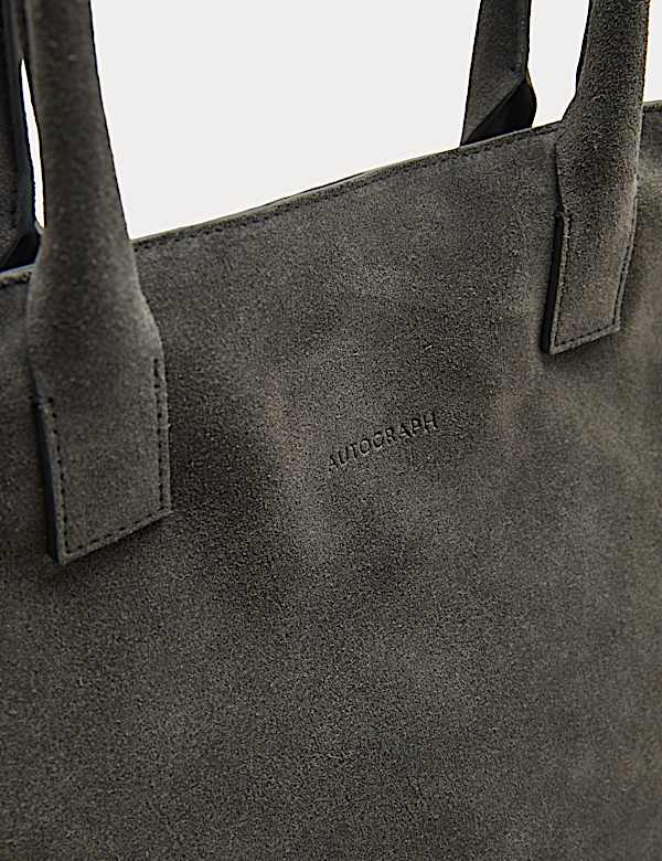 Suede Tote Bag - BE