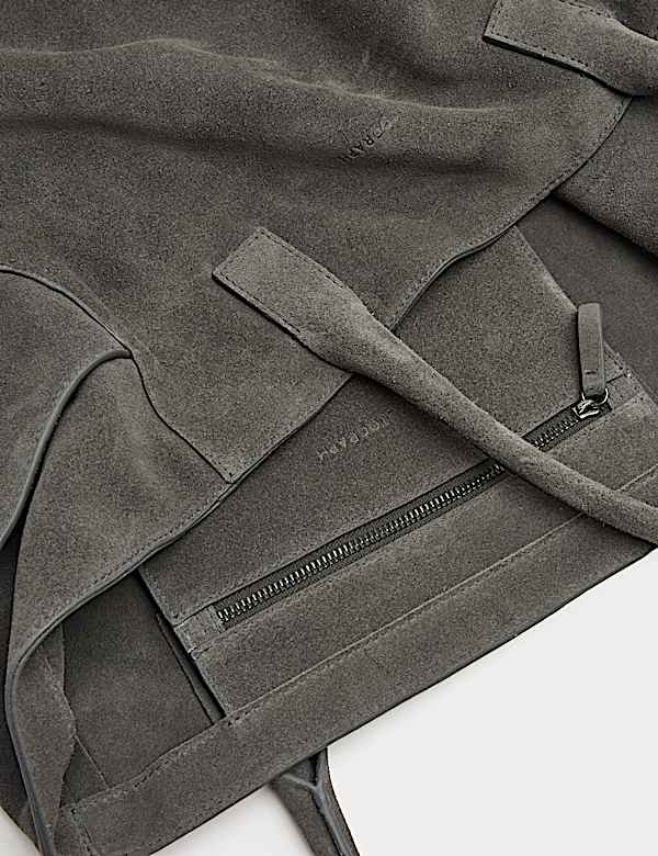 Suede Tote Bag - BE