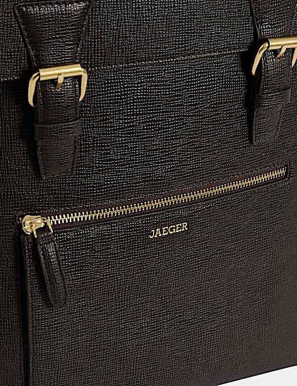 Sac à dos en cuir avec boucle - CA