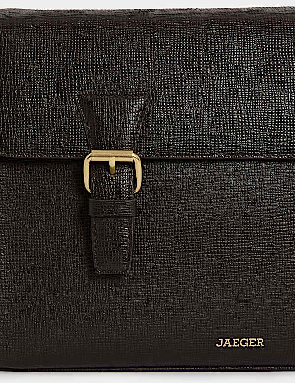 Sacoche en cuir à boucle - CA