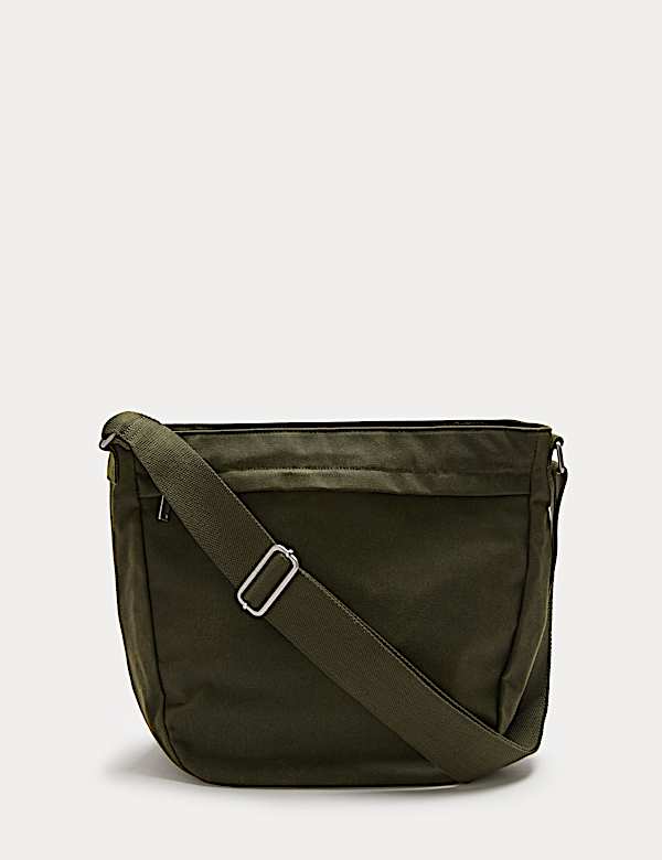 Crossbody-tas van canvas - NL