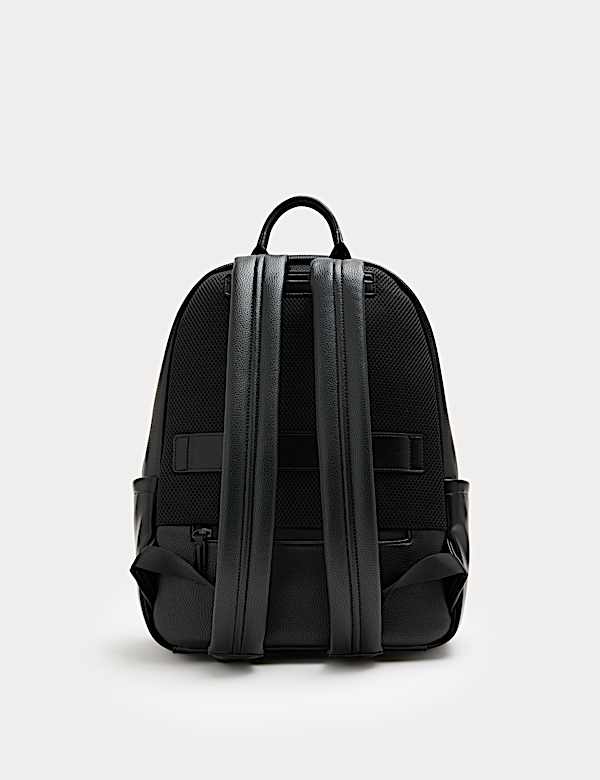 Mock Leather Backpack - GR