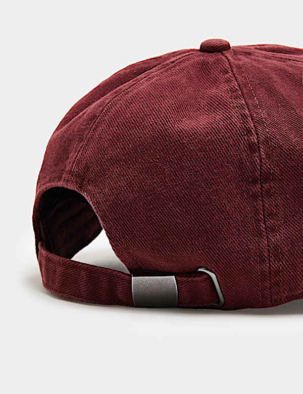 Pure Cotton Washed Baseball Cap - MX