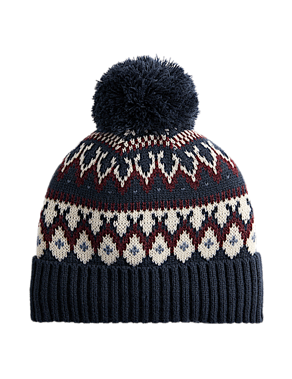 Fair Isle Beanie Hat