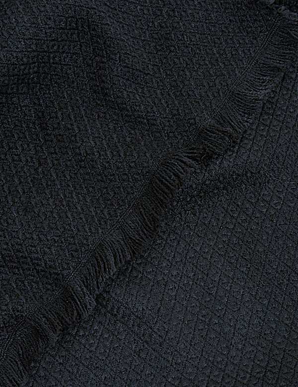 Geometric Textured Scarf