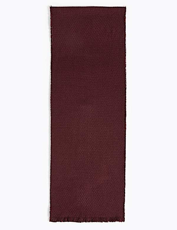 Geometric Textured Scarf