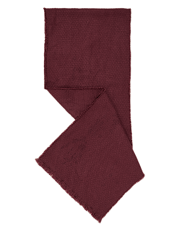 Geometric Textured Scarf