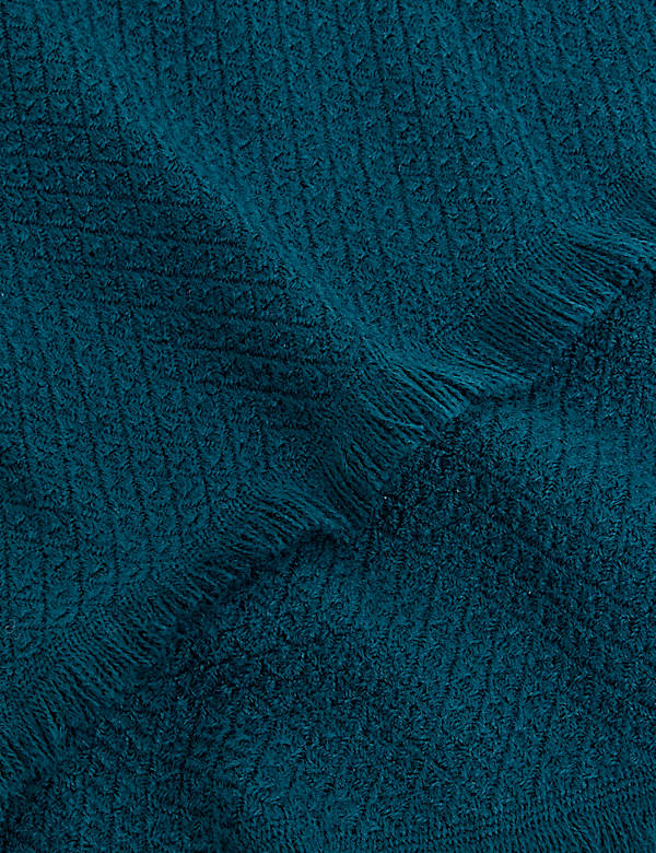 Geometric Textured Scarf