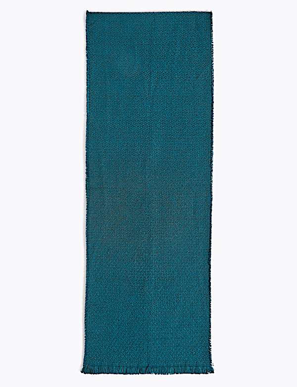 Geometric Textured Scarf