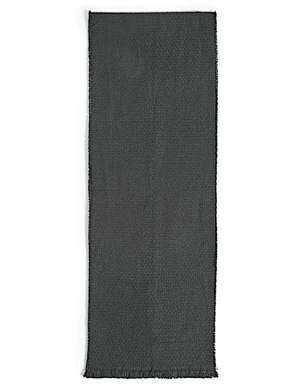 Geometric Textured Scarf