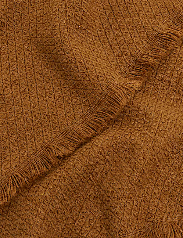 Geometric Textured Scarf