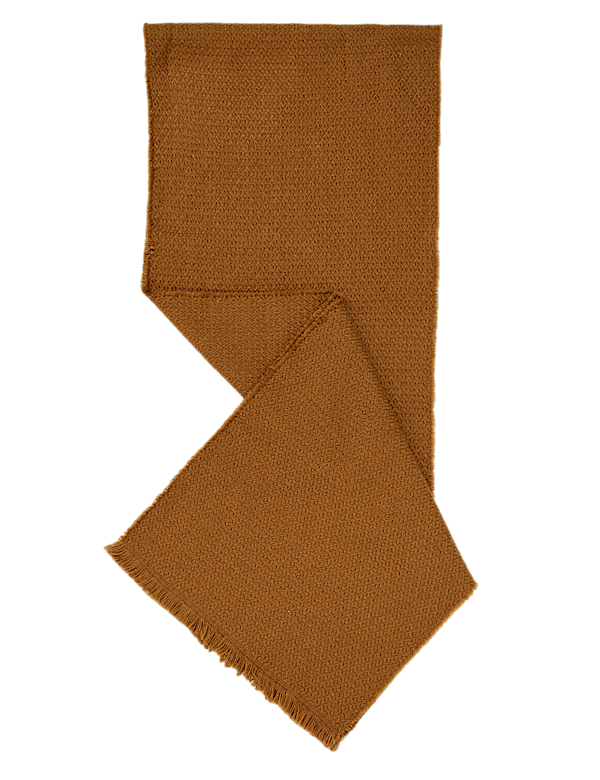 Geometric Textured Scarf
