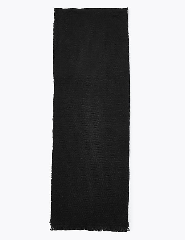 Geometric Textured Scarf