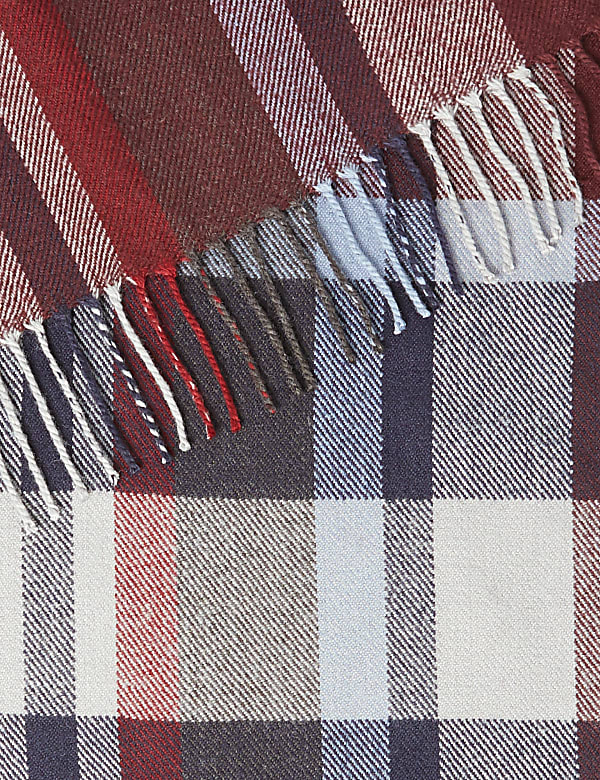 Checked Scarf