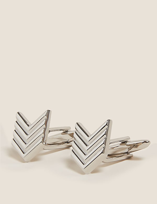 Chevron Cufflinks