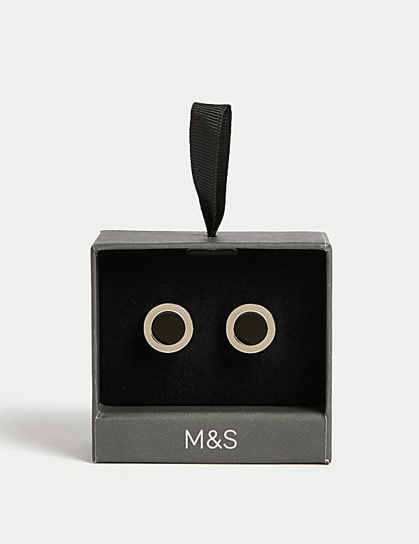 Circular Cufflinks - BE