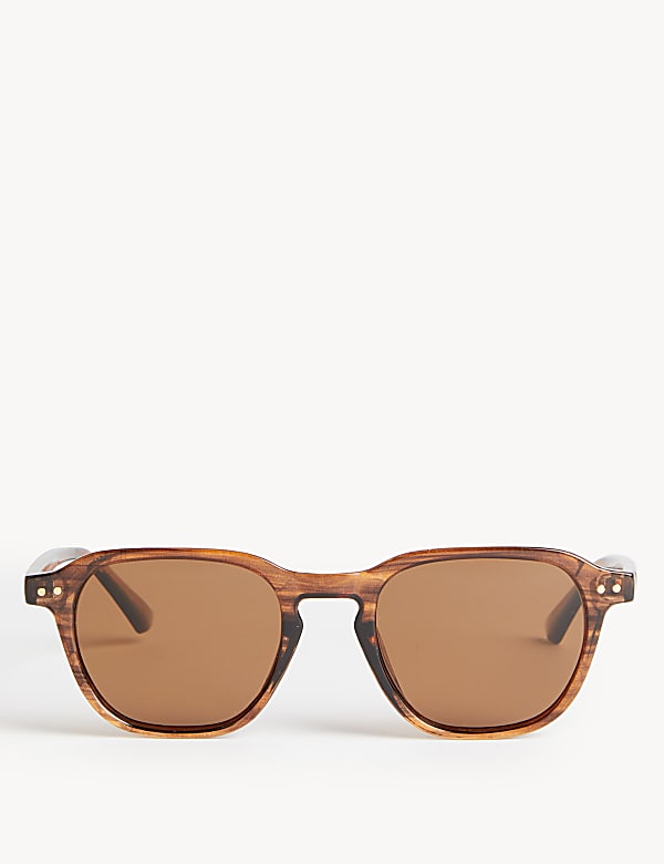 Round Polarised Sunglasses