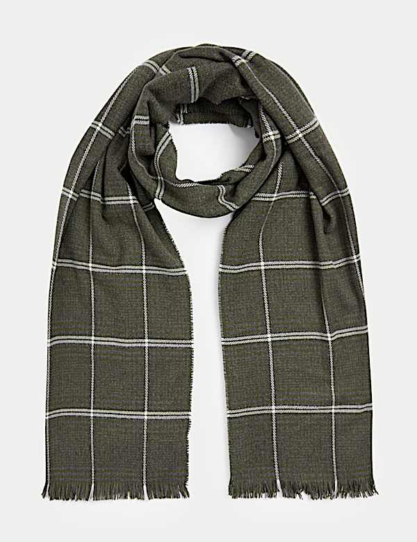 Checked Heatgen™ Scarf - PL