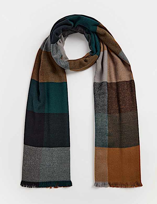 Checked Heatgen™ Scarf