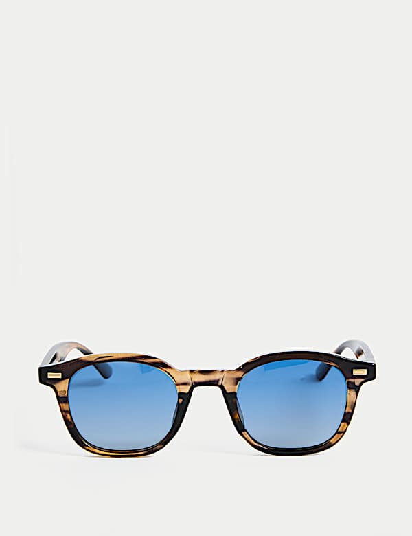 Chunky Preppy Polarised Sunglasses - GR