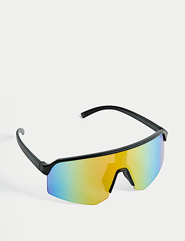 Gafas de sol deportivas con diseño envolvente - ES