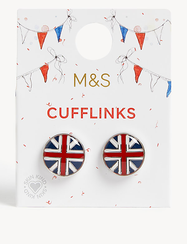 Men's Union Jack Cufflinks - IS