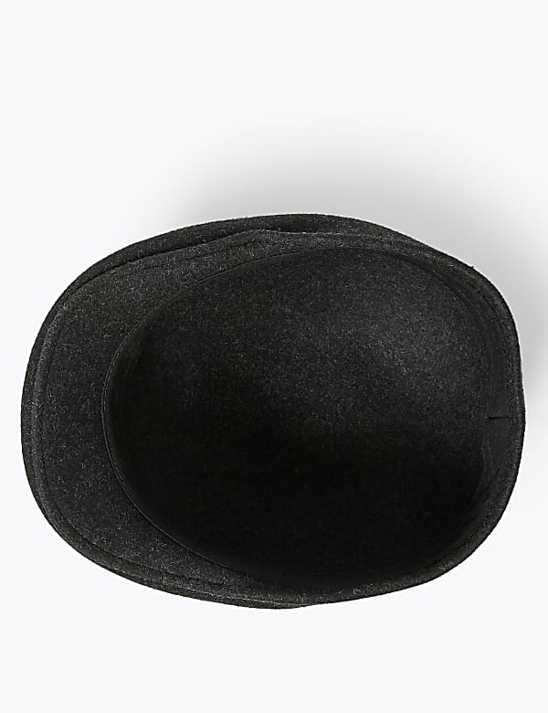 Pure Wool Flat Cap