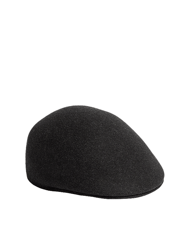 Pure Wool Flat Cap
