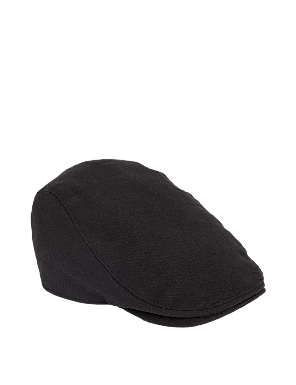 Pure Cotton Flat Cap with Thermowarmth™