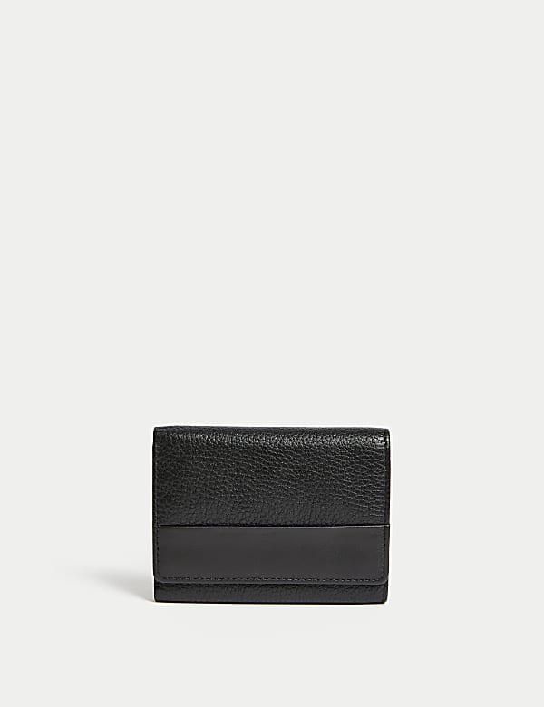 Leather Tri-fold Wallet - KR